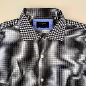 Esquire Men’s slim fit dress shirt. Size 15 1/2, 34/35 sleeves